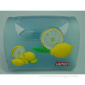 new trendy embossed fresh lemon pattern silicone embossing moblie holder